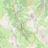 Trace GPS Col du Vallon, itinéraire, parcours