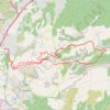 Trace GPS Plan D'aups vallon de Saint Clair, itinéraire, parcours