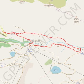 Trace GPS CHINAILLON - Les Bouts (T2021-09-07), itinéraire, parcours