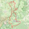 Trace GPS 4 Gipfel Tour Rhön 57 km, itinéraire, parcours