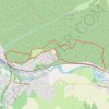 Trace GPS Damelevières - Mont sur Meurthe, et retour, par les bois, itinéraire, parcours