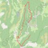 Trace GPS La Haute Gervanne, itinéraire, parcours