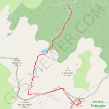 Trace GPS Tumenéia, itinéraire, parcours