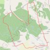 Trace GPS Masquières, balade dans la forêt du Verdus - Pays de la vallée du Lot, itinéraire, parcours