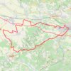 Trace GPS Vélo Randonneuse - Lauraguais Malepère, itinéraire, parcours