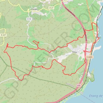 Trace GPS ZZP 18 OCT 2021 Caillasses, itinéraire, parcours