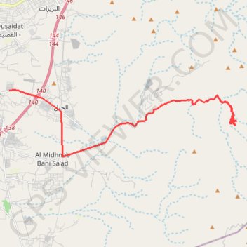 Trace GPS Current Track: 12 FEB 2016 09:07, itinéraire, parcours