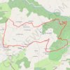 Trace GPS De Quintenas aux ruisseaux de Goueille et Manoha, itinéraire, parcours