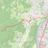 Trace GPS Rocher du Châtelard - La Lune, itinéraire, parcours