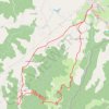 Trace GPS Randonnée à Montsalvy, itinéraire, parcours