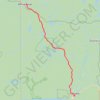Trace GPS White River - Wawa, itinéraire, parcours