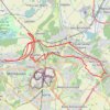 Trace GPS Dampmart - Coutevroult, itinéraire, parcours