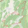 Trace GPS Rocher de Saint-Alban par la « Cave au Bon Vin », itinéraire, parcours