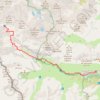 Trace GPS Montée au refuge de Baysselance par la route du lac d'Ossoue, itinéraire, parcours