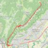 Trace GPS Traversée de la chartreuse, itinéraire, parcours
