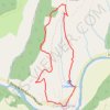 Trace GPS Caselles du ravin du Capelier, itinéraire, parcours