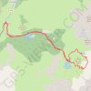 Trace GPS Lac de Rif Bruyant (Taillefer), itinéraire, parcours