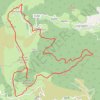 Trace GPS Le Serre de la Farre à partir de Girond, itinéraire, parcours