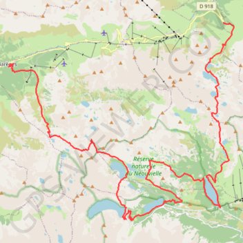 Trace GPS Pyrénées, itinéraire, parcours
