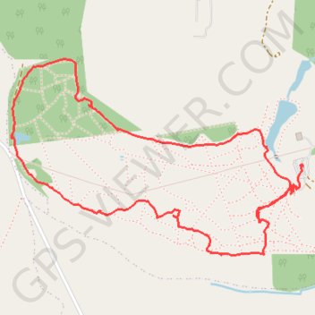 Trace GPS Yorkshire Arboretum Loop, itinéraire, parcours