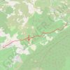 Trace GPS Les Camins à Beaufort, itinéraire, parcours
