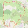 Trace GPS Rodez Agglomeration - Circuit 14 - Les Cardabelles, itinéraire, parcours