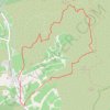 Trace GPS Boucle autour du Dolmen de Gaoutabry, itinéraire, parcours