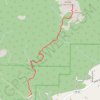 Trace GPS Gem Lake, itinéraire, parcours