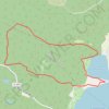 Trace GPS Boucle dans la lande près de l'Étang d'Hardy et de l'Étang Blanc, itinéraire, parcours