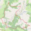 Trace GPS Montagnes du Matin - Salt-en-Donzy, itinéraire, parcours