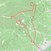 Trace GPS Roaix-Combe du Bon Poirier, itinéraire, parcours