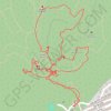 Trace GPS Grottes de Calès (Lamanon), itinéraire, parcours
