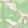 Trace GPS Randonnée à Eybenes - boucle des Moulins, itinéraire, parcours