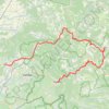 Trace GPS ITINÉRAIRE-99km-IBP147-bicycle, itinéraire, parcours
