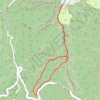 Trace GPS Sentier découverte de Belle Pierre, itinéraire, parcours