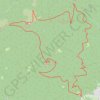 Trace GPS Rocher de Mutzig - Lutzelhouse, itinéraire, parcours