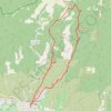 Trace GPS Saint Saturnin - Circuit des Aiguiers, itinéraire, parcours