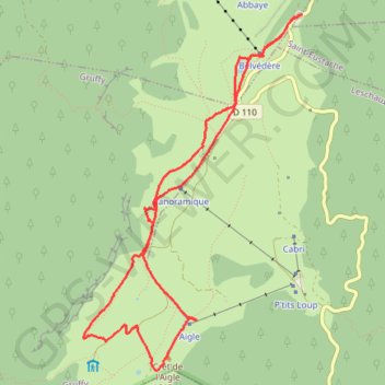 Trace GPS 2022-05-26 14:36:36, itinéraire, parcours