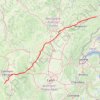 Trace GPS iGO-Route, itinéraire, parcours