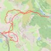 Trace GPS Autour du Monte Soubeyran, itinéraire, parcours