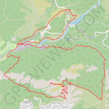Trace GPS Agay - Sur la Piste de la Borne 287, itinéraire, parcours