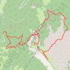 Trace GPS Tête, Sommet et plateau du Parmelan, itinéraire, parcours