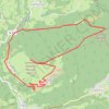 Trace GPS Montagne de Gert depuis Troubat, itinéraire, parcours