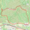 Trace GPS Forca Real - Corneilla la Riviere, itinéraire, parcours