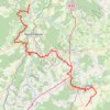Trace GPS GR714 Randonnée de Domrémy-la-Pucelle à Dombrot-le-Sec (Vosges), itinéraire, parcours
