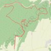 Trace GPS Grotte des Cèlerons - Pasques, itinéraire, parcours