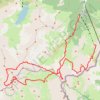 Trace GPS Ski de rando au Thabor, itinéraire, parcours