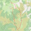 Trace GPS Mondarrain depuis basseboure-630-12, itinéraire, parcours