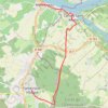 Trace GPS De Montsoreau à Fontevraud, itinéraire, parcours