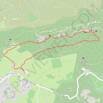 Trace GPS Pic saint loup - piste rouge, itinéraire, parcours